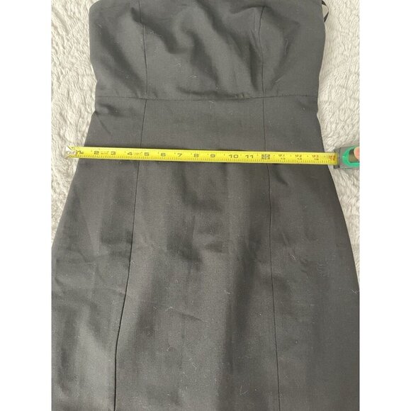 GAP Black Strapless Short Dress Women's Size 6 Y2K NWT - Picture 8 of 10